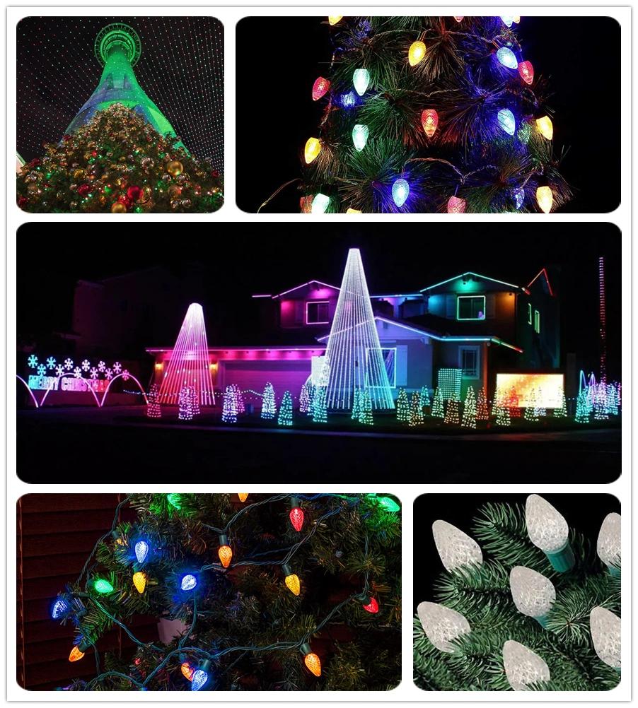 OEM&ODM RGB LED Chritmas Smart String Light