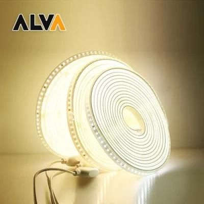 120 SMD2835 safety High Bright Outdoor Waterproof Flexible LED Rope Strip Light