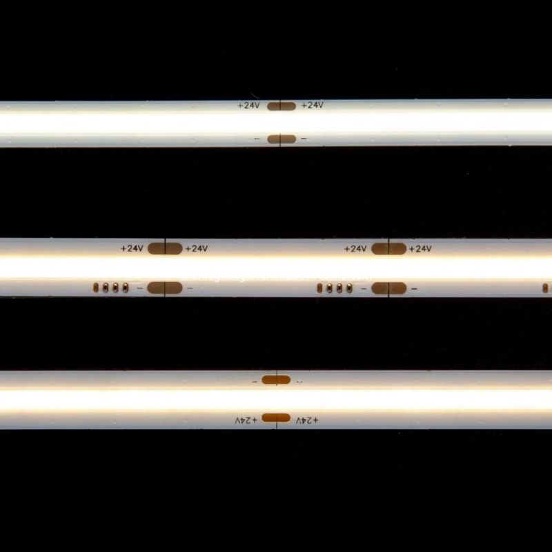 Waterproof IP 65 COB Decoration Light LED Flexible Strip Lighting
