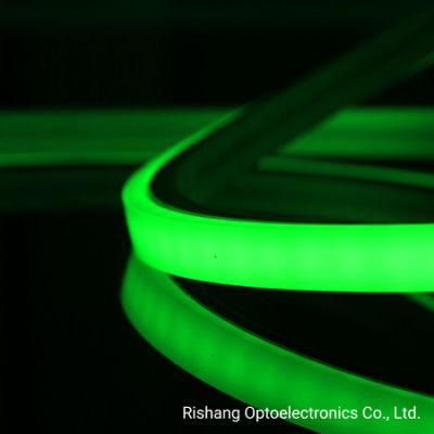 144LEDs/M 24V SMD2835 White 3000K IP66 Waterproof High Wear Resistance LED Square Neon Flex Strip