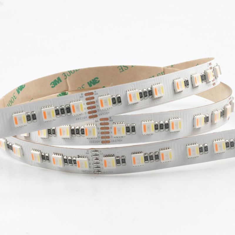 SMD5050 DC24V 84LEDs Rgbww+RGB+CCT 5in1 Innovative Flexible LED Strip