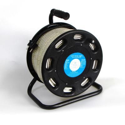 Waterproof LED Strip Light AC220V-AC230V Flexible LED Strip Kit 25m 50m Decoration Lighting Ce RoHS Cert