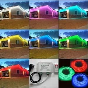 ETL 110V/120V/220V 60LED/M Outdoor Cuttable RGB LED Flex Strip Lighting