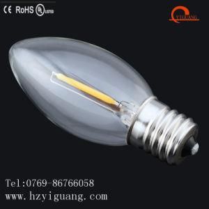 Popular Candle Shape Energy Saving LED Filament Bulb