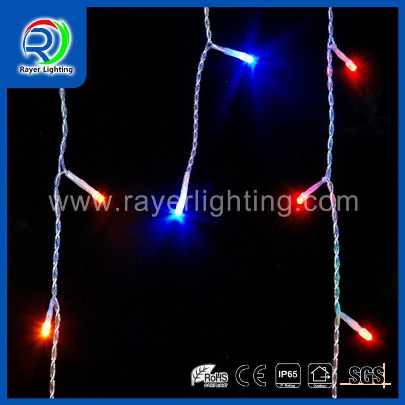 LED Icicle Lights for Outdoor Lighting Project Festical Light Eave Decoration