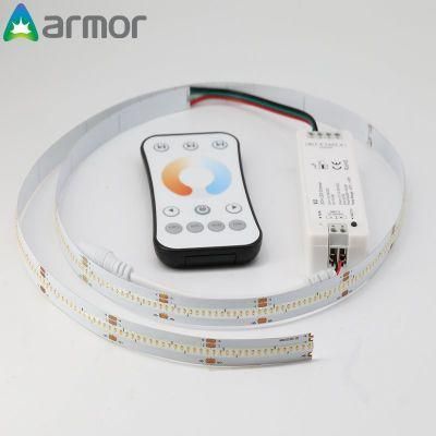 New Arrived LED Csp Strip IP20 Cuttable 12/24V LED Strip for Indoor Decorative Dual Color