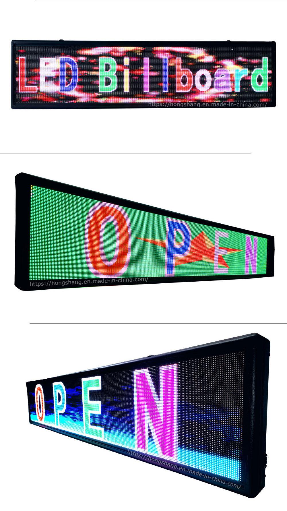 Sales of Gas Station Advertising Display Screen Commercial Promotion LED Display Panel