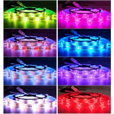 RGBW Party Christmas RGB Color LED Strip APP Controlled IP65 Colorful RGB Strip Light