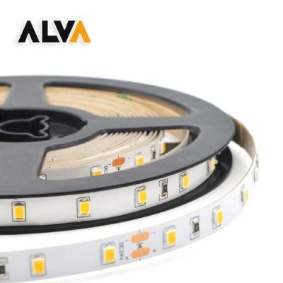 60PCS/M SMD 2835 Flexible Rope Light 12V 24V LED Strip with TUV CE, IEC