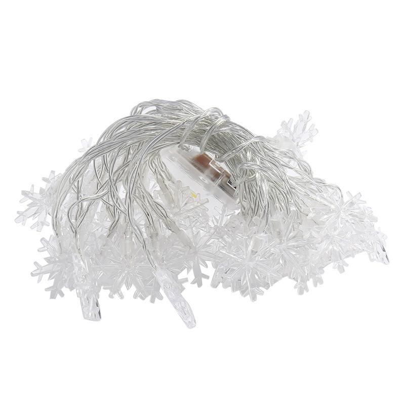 10 20LEDs Christmas Tree Snow Flakes LED String Fairy Light Party Home Wedding Garden Garland Christmas LED Lights Decoration