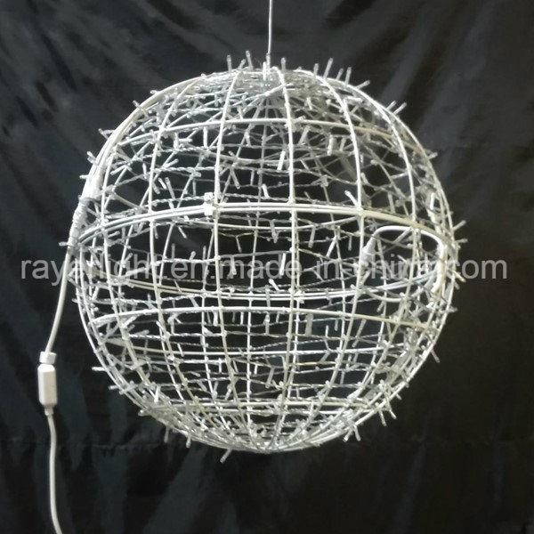 Customized Large Motif Ball Lights for Outdoor Christmas Decoration