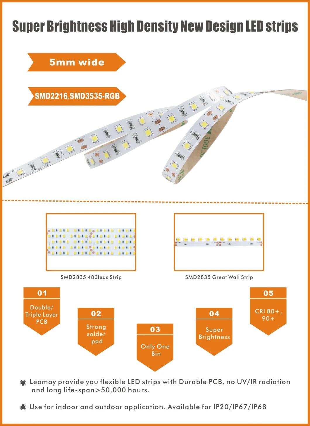 Home Decoration SMD335 Side Lighting LED Strip Light