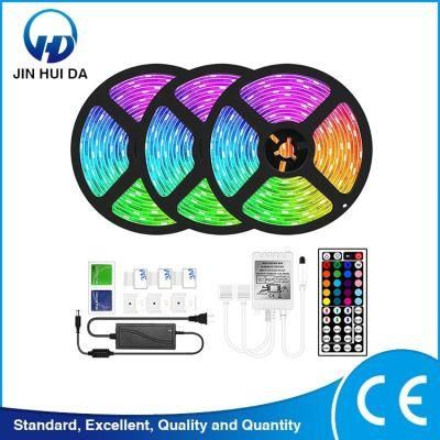 Decorative 5050 Waterproof Smart RGB LED Strip Light with Remote