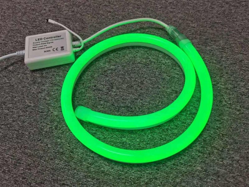 24V IP65/IP67 Bendable Waterproof Flexible DIY Silicone LED Tube Profile for Neon LED Strip