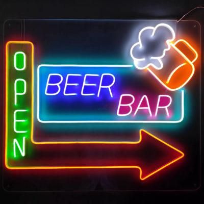 Dropshipping No MOQ Fast Deliver Acrylic PVC Neon Lights Custom Neon Signs for Wedding Decoration