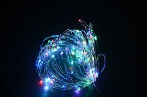 Christmas Light Copper Wire String Light RGB EU UK Us Au Adaptor