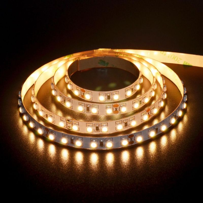 Classic SMD3528 LED Strip 120LEDs/M 8mm PCB Widely Used for Al Profile CRI80