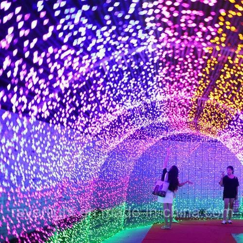 Garden Decoration DMX Controlling Tunnel Decoration