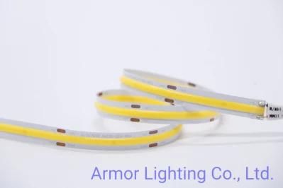 New Design High Brightness Uniform Lighting COB LED Strip Light 512LED 10mm DC24V IP67 CRI90