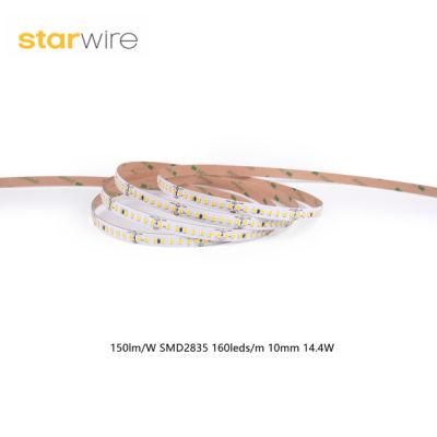 SMD2835 150lm/W 160LEDs/M 10mmpcb Indoor LED Lighting
