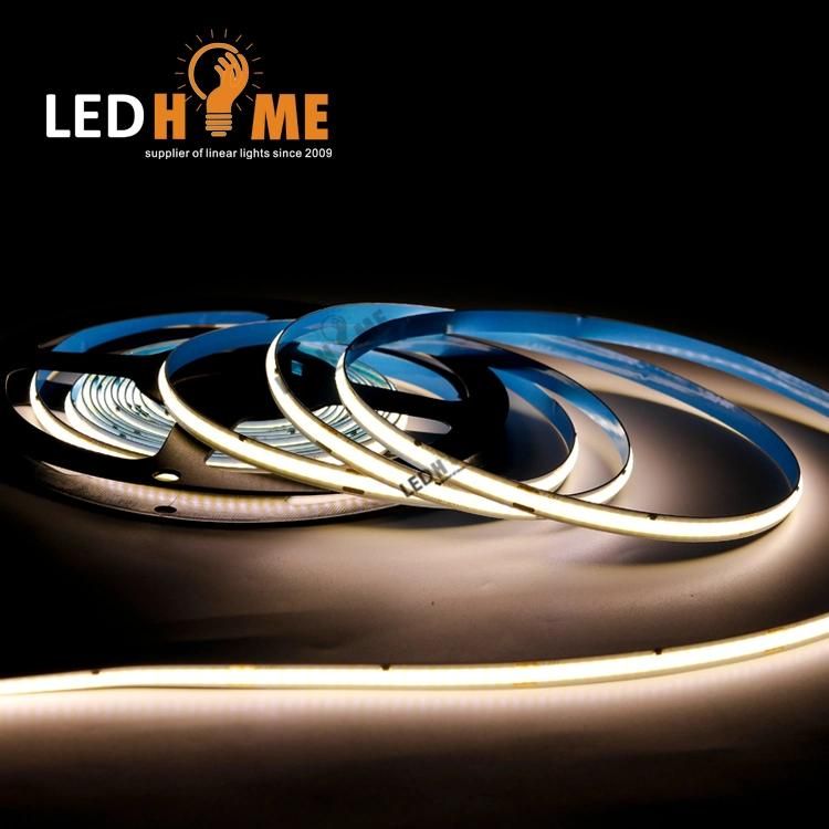 COB LED Strip with 504LEDs 10W Flexible LED Strip CRI90 8mm Width