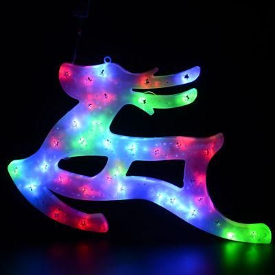 2018 Hotsale 40cm LED Decorative Christmas Motif Deer Light