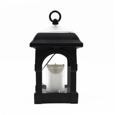Solar Hanging Lantern Light Swinging Candle for Outdoor