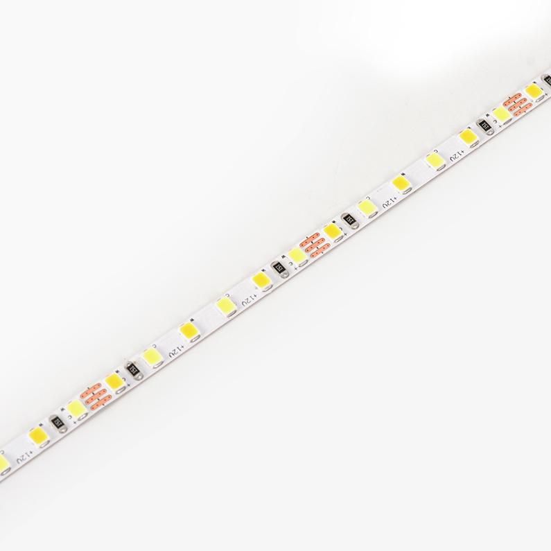 Cct Led Strip 2835 120Leds/M  5Mm 8W/M  Led Smd 12V