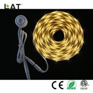 High Brightness Smart DC24V 3m SMD5050 Ww/Cw 30/60/120LEDs Flexible LED Strip/Tape Ce/ETL/UL with Sensor Can Adjust 30s to 10min