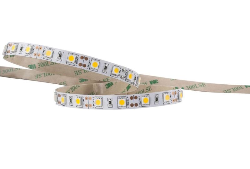 High Quality Warm White light SMD 5050 LED Strip with Ce&RoHS advertising