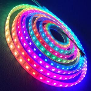 LED Digital Strip Full Color 5m 144 Pixel/M 2812b 2811 2813 RGB LED Strip, Addressable Built-in SMD 5050 Chip