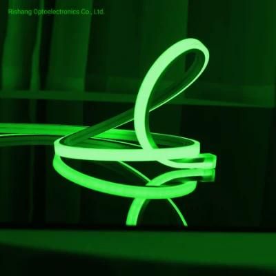 Green Outdoor Usage Silicon Gel Waterproof Decorative Lighting LED Strip LED Flexible Square Neon Strips