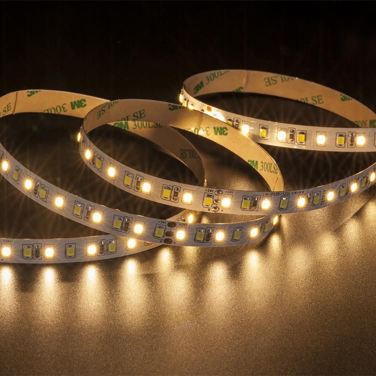 No UV/IR radiationr dimmable CCT 2835 LED Strip Light for indoor use