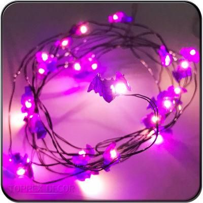 Toprex Decor Quality High Brightness Light up Christmas LED String 3D Animal Shaped Light with Battery Box