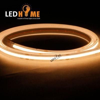 DC12/24V Linear Christmas Decoration Light Flexible COB LED Strip