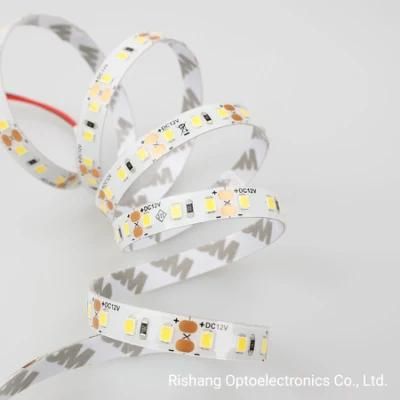 Heat Shock Resistant 60LEDs DC12V White 4000K CE RoHS UL IP65 Waterproof Silicone Casing Flexible LED Strip