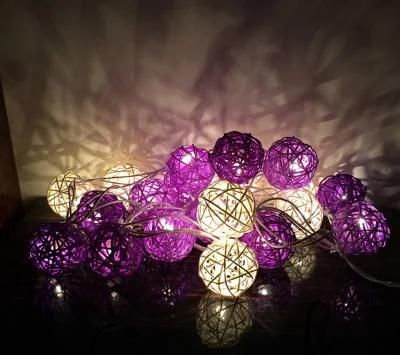LED String Light with Ball Decoration, Christmas Light, Wedding Light