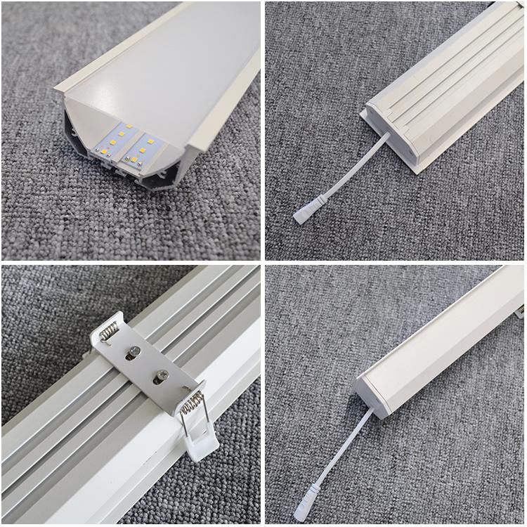 Motion Activated Recessed 1200mm 30W 40W 50W Indoor Office Light LED Linear Light