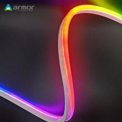 12V 24V Low Voltage Silicon Material Waterproof Bar Decoration Flex Strip LED Neon Light