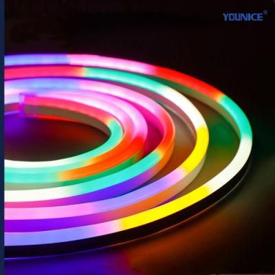 Dream Color Spi 5050 RGB LED Neon Strip with Stable Signal for Decorative Lighting
