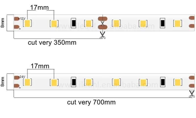 Wholesale 12V 60LED/Meter 2835 LED Strip Light