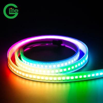 CE RoHS Addressable Pixel Ws2812 Sk6812 Strip Digital 144LEDs RGB LED Strip Pixels