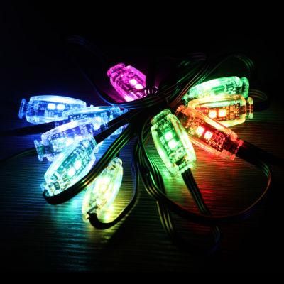 Good Waterproof RGB Pebble String Light for Outdoor Decoration Display