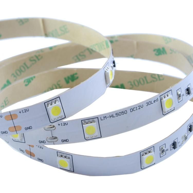 SMD5050 7.2W DC12V 30Leds/m Flexible Constant Current LED Strip