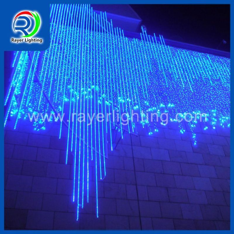 LED Waterfall Curtain Lights Hotel Market Shopping Mall Decoration LED String Light