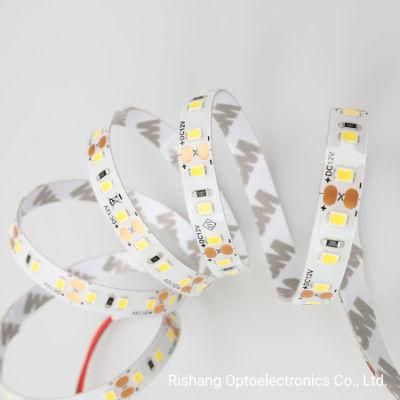 Anti-UV Salt-Fog Proof 120LEDs DC12V White 2700K-6500K CE RoHS IP65 Waterproof Silicone Spraying Flexible LED Strip