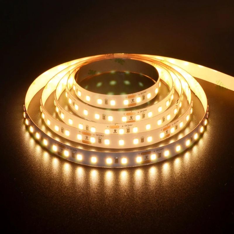 8mm PCB 5years Warranty SMD2835 LED Strip Light 120LEDs/M CRI90