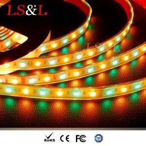 RGB+Amber Changing Flexible LED Strip Light for Decorative