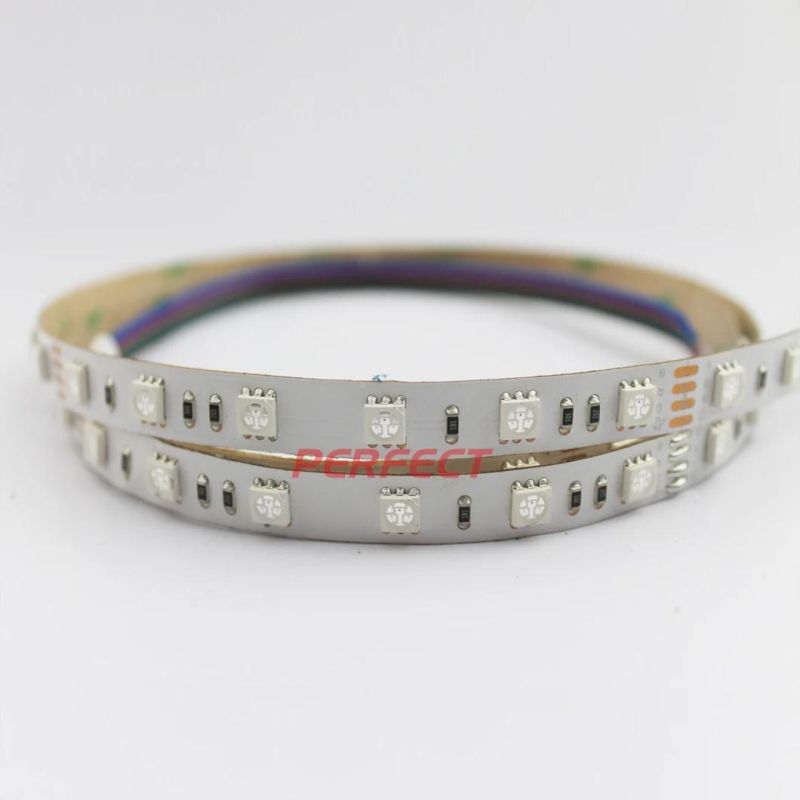 Newest Price SMD5050 12V 60LEDs/M Flexible RGB LED Strip for Party Decoration