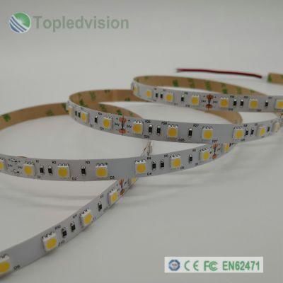 14.4W 60LEDs High Bright SMD5050 LED Strip for 5m/Roll 20m/Roll
